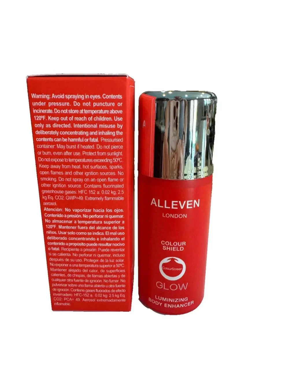 Alleven Colour Shield Glow Luminizing Body Enhancer PEARL 2.3oz NIB